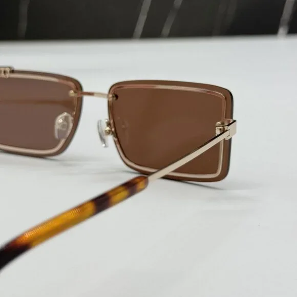 NEW OFF-WHITE OERI13N TAMPA 7664 SUNGLASSES WOMEN SQUARE  display picture 3